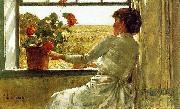 Childe Hassam Summer Evening oil painting reproduction